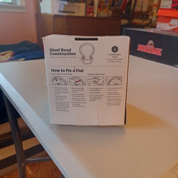 NEW Schwinn 26” x 2.0” Hybrid Bike Tire Combination Thread Black x 2 - Picture 3 of 4